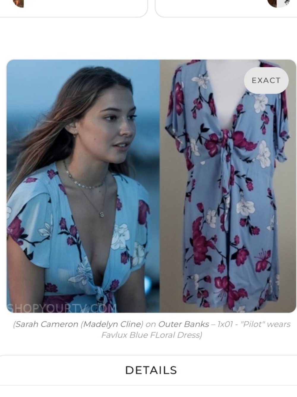 ASO Sarah Cameron Outer Banks Favlux Floral Dress ALT Color